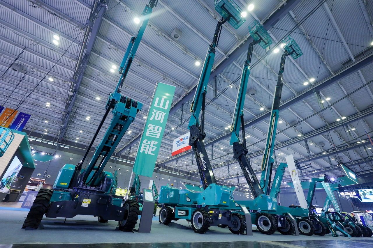 2025 CICEE | 山河智能SWT34JE-P电动直臂式高空作业平台重磅发布!