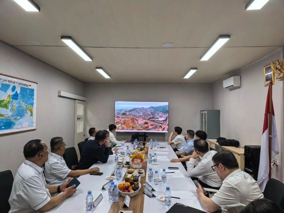 广州工控集团党委书记、董事长景广军率队考察山河智能印尼子公司